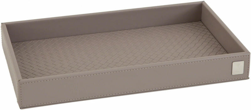 Tablett Lederoptik 28x15 cm