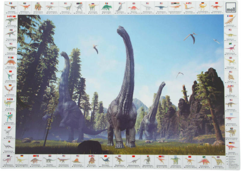 Schreibunterlage Dino