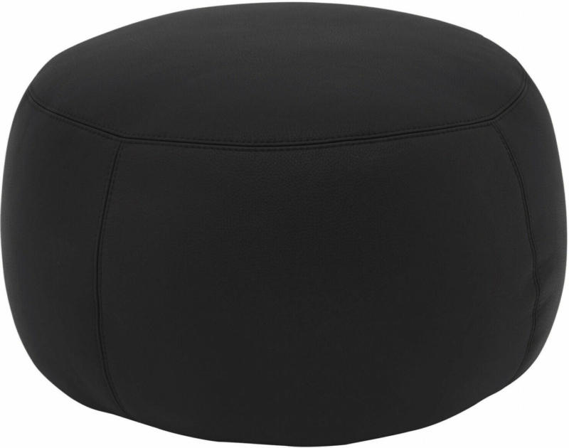 Hocker Annabelle Leder D: 60 cm