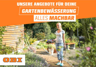 OBI: Gartenbewässerung