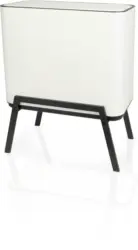 Abfalleimer Chic in Weiß ca. 40l