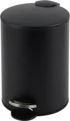 Kosmetikeimer Noah in Schwarz ca. 3l