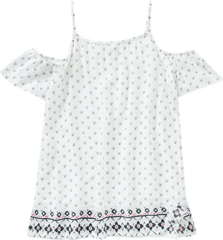Mädchen Bluse im Offshoulder-Look (Nur online)