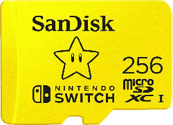 SanDisk Nintendo Switch - 256GB MIC-SDX Extreme; Speicherkarte