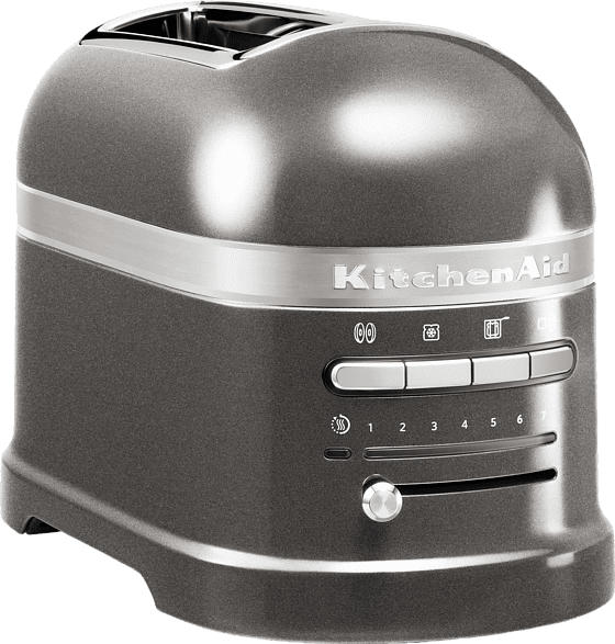 Kitchen Aid Toaster für 2 Scheiben Artisan 5 KMT 2204 EMS Silber