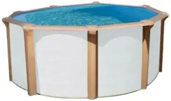 Schwimmbecken Steely de Luxe Ø ca. 360cm