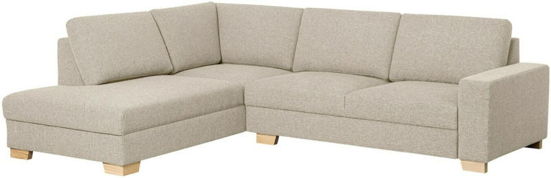 IKEA SÖRVALLEN Ecksofa 3-sitzig - ohne Abschluss links/Lejde dunkelbeige