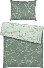mömax Bettwäsche Pure in Grün ca. 140x200cm
