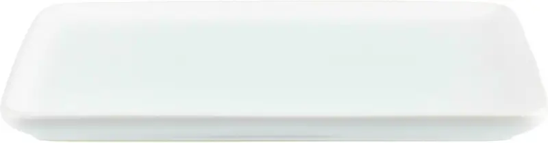 Kerzenteller Tray in Weiß ca. 16x22cm