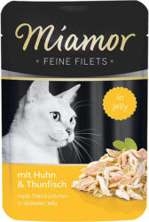 Miamor Feine Filets mit Huhn & Thun 100g