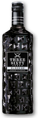 THREE SIXTY VODKA BLACK42 42% 1L