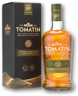 TOMATIN 12YO 43% 1L