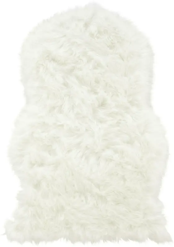 Schaffell Alena in Weiß ca. 90x60cm