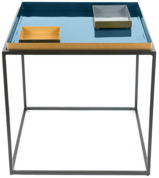 Beistelltisch in Metall 40/40/40 cm