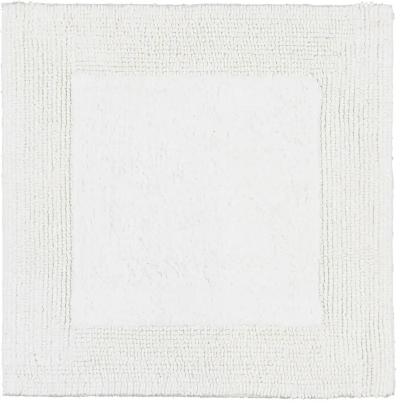 Badematte Karen in Weiß ca. 50x50cm