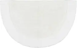 Badematte Karen in Weiß ca. 50x80cm