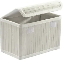 Korb BAMBOO WHITE