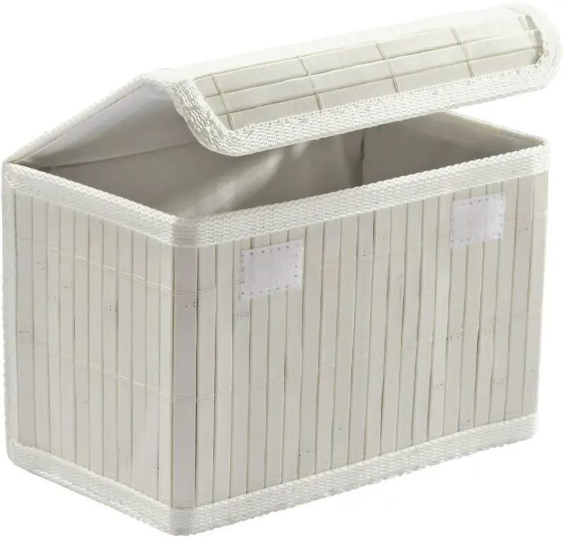 Korb BAMBOO WHITE