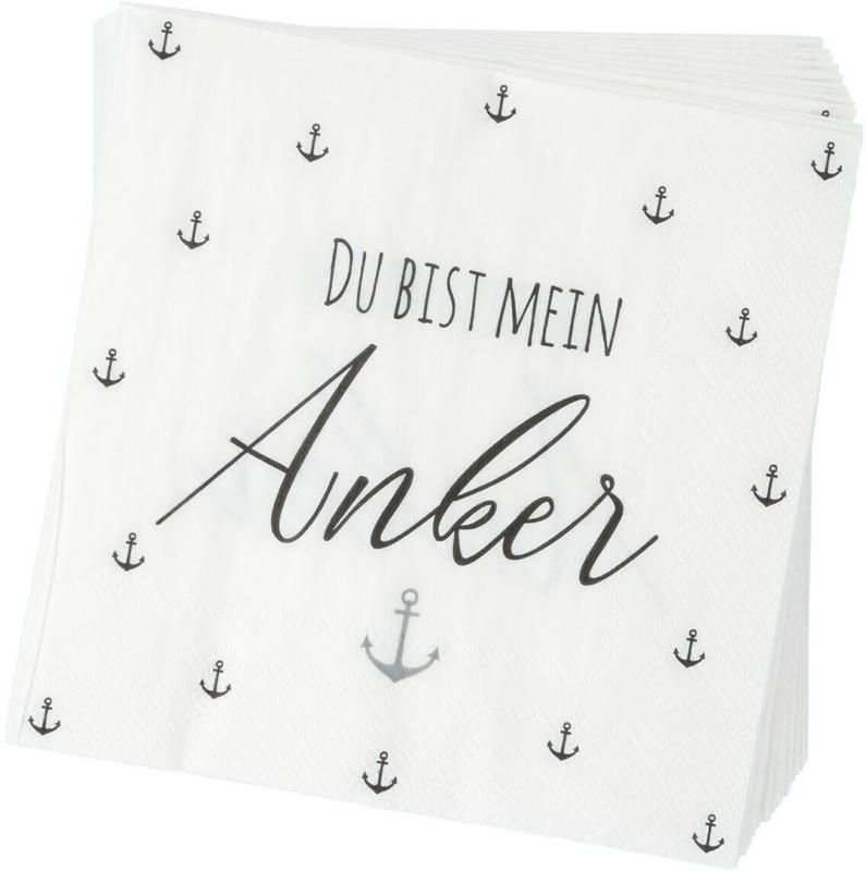 20 Servietten mit Spruch (Nur online)