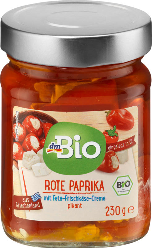 dmBio Antipasti rote Paprika