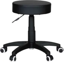 Bürohocker in Schwarz ´LEON S´
