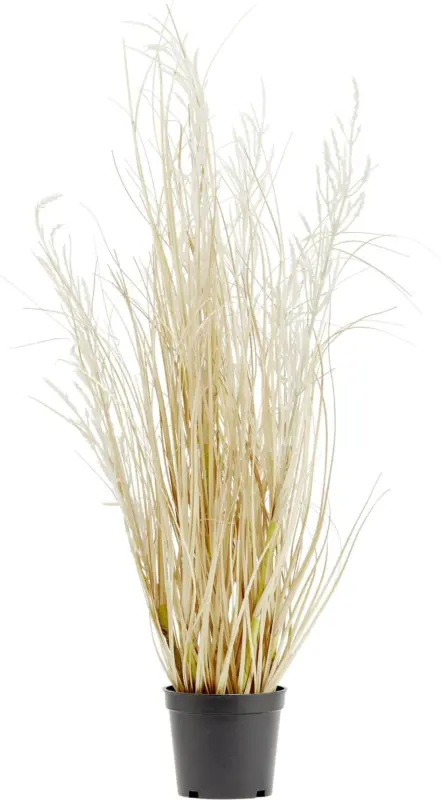 Kunstpflanze Zyperngras in Naturfarben
