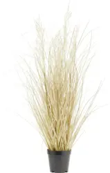 Kunstpflanze Zyperngras in Naturfarben