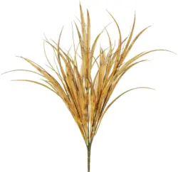 Kunstpflanze Grasbusch in Naturfarben