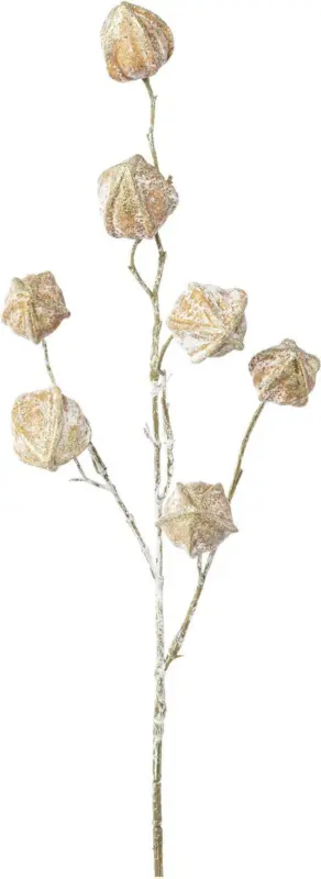 Kunstpflanze Physalis I in Goldfarben