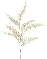 Kunstpflanze Farnzweig I in Sandfarben