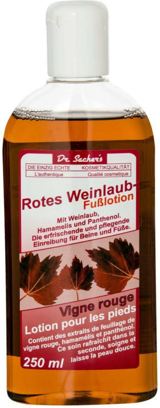 Dr. Sacher's Lozione per Piedi Alle Foglie Di Vigna 250 ml -