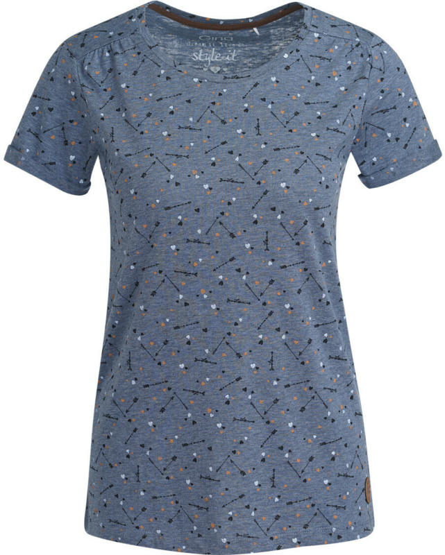 Damen T-Shirt mit Allover-Print (Nur online)