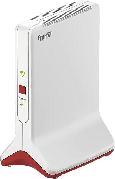 AVM FRITZ!Repeater 6000, Wi-Fi 6, WLAN Mesh, Weiß/Rot; WLAN Repeater
