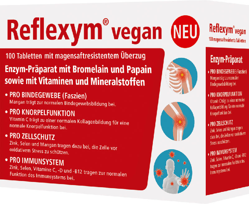 Madaus & Lauscher Reflexym vegan 100 Tabletten