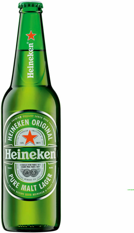Heineken Lager oder 0,0%