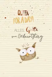 Glückwunschkarte Birthday