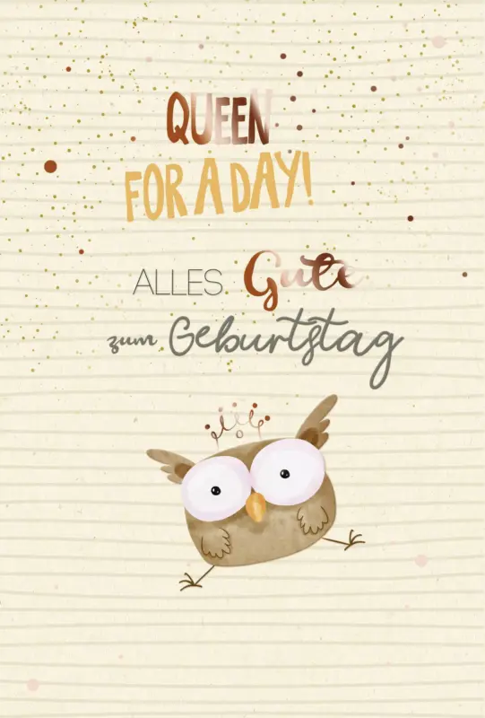 Glückwunschkarte Birthday