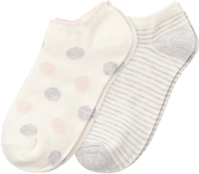 2 Paar Damen Sneaker-Socken im Set (Nur online)