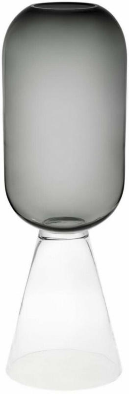 Vase Flack Rauchglas H: 80 cm