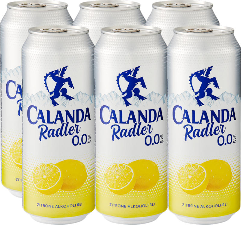 Calanda Radler 0.0% , 6 x 50 cl