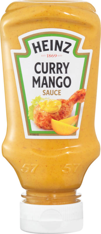 Salsa Curry-Mango Heinz, 220 ml