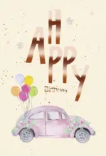 mömax Glückwunschkarte Birthday