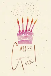 Glückwunschkarte Birthday