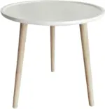 mömax Beistelltisch aus Kautschukholz