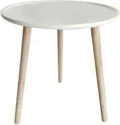 Beistelltisch aus Kautschukholz