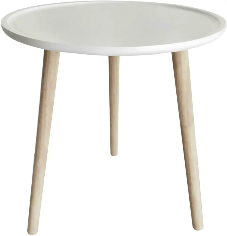 Beistelltisch aus Kautschukholz