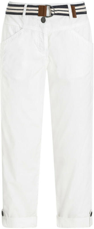 7/8 Damen Hose mit gestreiftem Gürtel (Nur online)