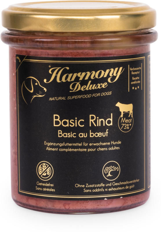 Harmony Dog Deluxe Basic Rind 200g
