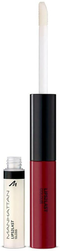 MANHATTAN Cosmetics Lipgloss Lips 2 Last Colour & Lipgloss 48L