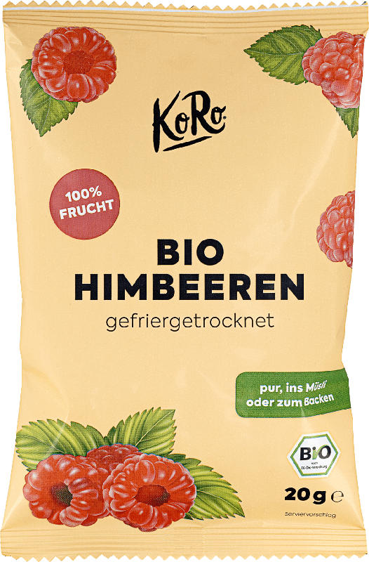 KoRo Gefriergetrocknete Himbeeren